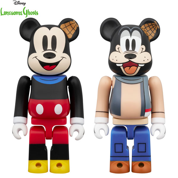 BE＠RBRICK MICKEY MOUSE ＆ GOOFY(Lonesome Ghosts Ver.) 2PCS SET[メディコム・トイ]