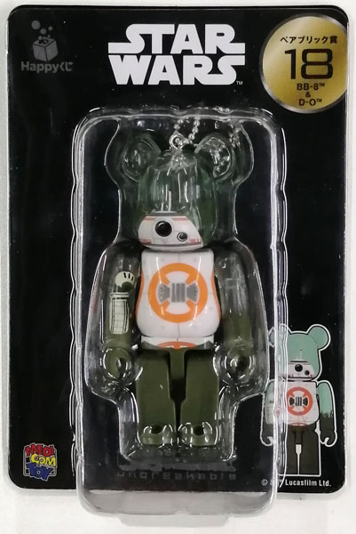 ベアブリック スターウォーズ BE@RBRICK BB-8 ハッピーくじ Amazon | Happyくじ スター・ウォーズ ベアブリック賞 【BB-8