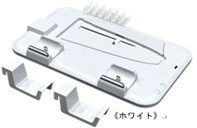 CYBER・冷却ファン付き 多機能スタンド(PS5 slim専用) ホワイト[サイバーガジェット]