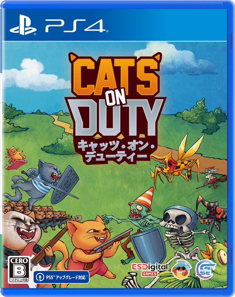 【特典】PS4 Cats On Duty[Game Source Entertainment]