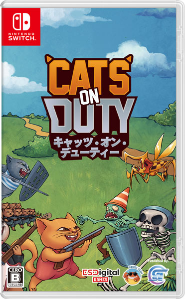 【特典】Nintendo Switch Cats on Duty[Game Source Entertainment]