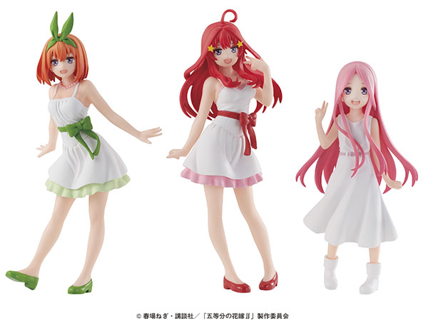 【中古】GASHA PORTRAITS 五等分の花嫁∬ 02 全3種セット[バンダイ]