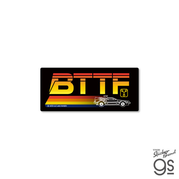 BTF-004 BTTF ダイカットステッカー BTTF[ゼネラルステッカー]