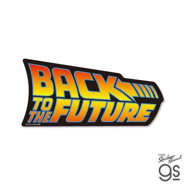 BTF-011 BTTF ビッグサイズステッカー ロゴ[ゼネラルステッカー]