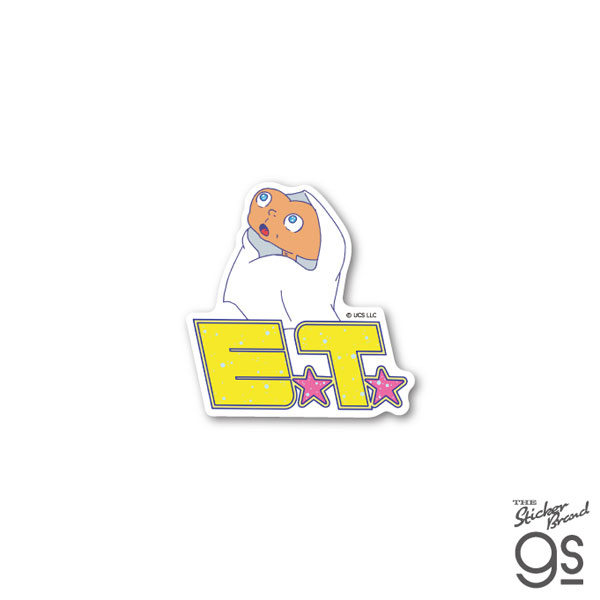 ET-011 ETダイカットミニステッカー イラストいーてぃ 隠れろ[ゼネラルステッカー]《在庫切れ》