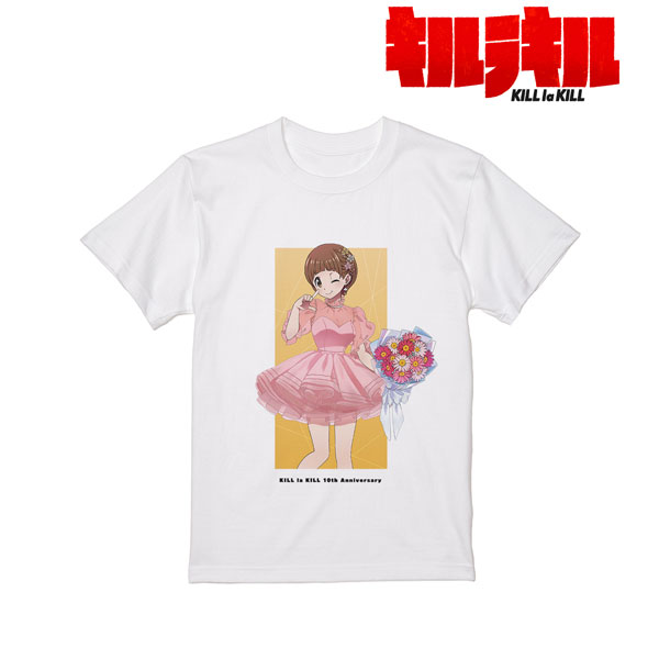 キルラキル 描き下ろし 満艦飾マコ 10周年 ドレスアップver. Tシャツ メンズ M[アルマビアンカ]《在庫切れ》