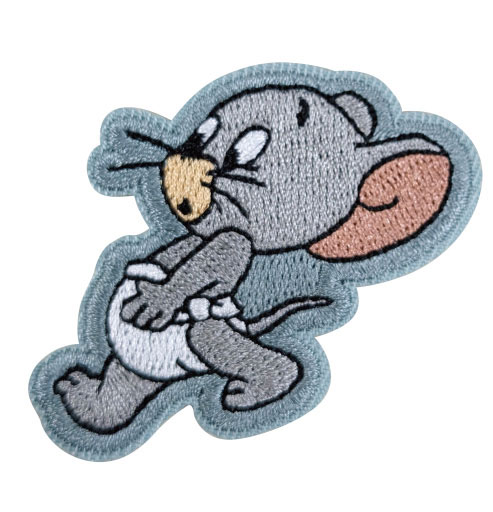 トムとジェリー 刺繍モバイルステッカー タフィー[グルマンディーズ