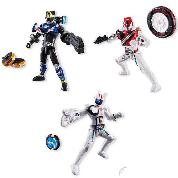 【中古】仮面ライダードライブ ドライビングアクション2 全3種セット[バンダイ]