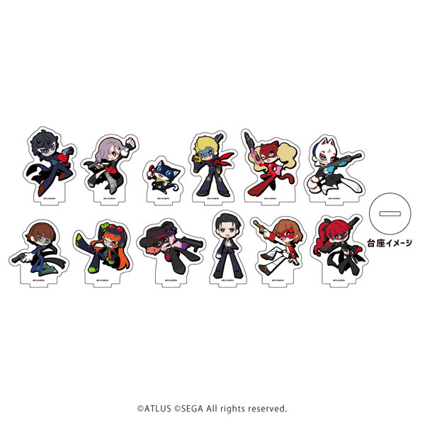 ペルソナ3ポータブル アクリルぷちスタンド グラフアート 全11種 1BOX