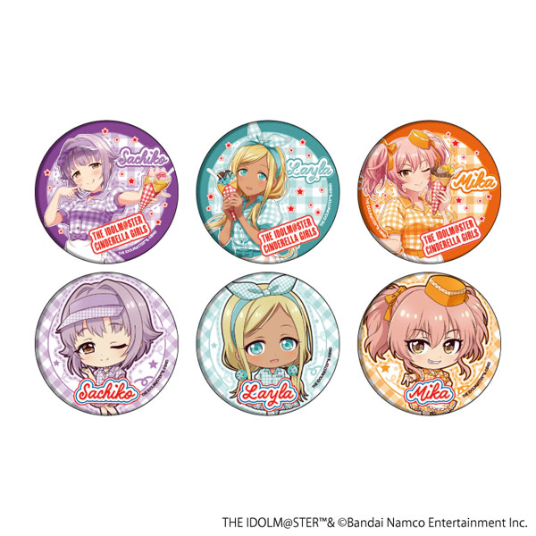 缶バッジ「アイドルマスター シンデレラガールズ」07/クレープ屋
