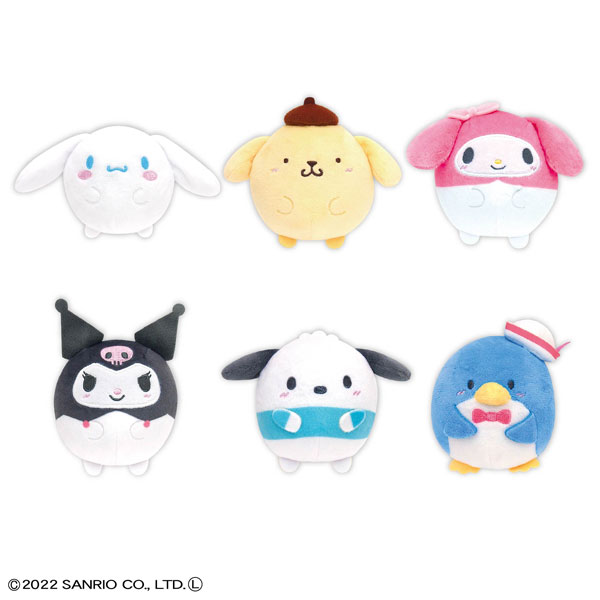 サンリオキャラクターズ ふわコロりん 6個入りBOX（再販）[マックスリミテッド]《在庫切れ》