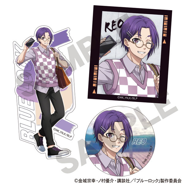 御影玲王 休日メガネ 20個セット ブルーロック ステッカーセット 御影玲王 休日メガネ[クラックス