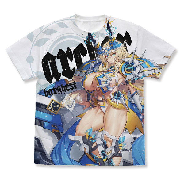 Fate/Grand Order アーチャー/妖精騎士バーゲスト フルグラフィックTシャツ/WHITE-S[コスパ]