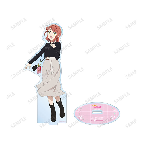ラブライブ！虹ヶ咲 おそろいコーデver. BIGアクリルスタンド 10種セット ラブライブ！虹ヶ咲学園スクールアイドル同好会 描き下ろしイラスト
