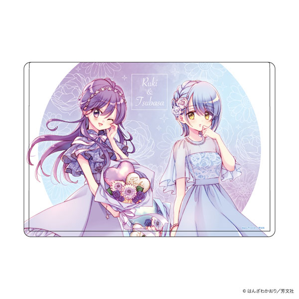 キャラクリアケース「こみっくがーるず」04/色川琉姫＆勝木翼(描き下ろしイラスト)[A3]《在庫切れ》
