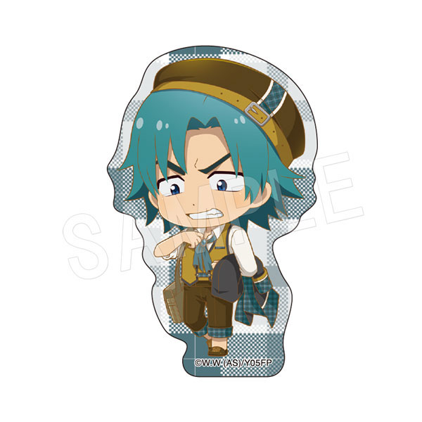 弱虫ペダル LIMIT BREAK ダイカットステッカー チェックスタイル ミニキャラver. 銅橋正清[中外鉱業]《在庫切れ》