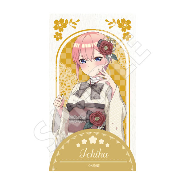 五等分の花嫁∽ レトロモダン ステッカー 第2弾 中野一花[GRANUP]《在庫切れ》