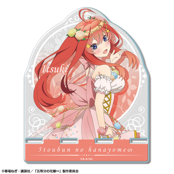五等分の花嫁∽ アクリルスマホスタンド デザイン05(中野五月/花の妖精ver.) [描き下ろし][ライセンスエージェント]