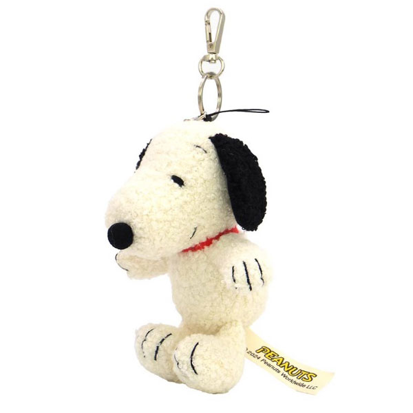 PEANUTS SNOOPY SN バッグチャーム BK[ナカジマコーポレーション]