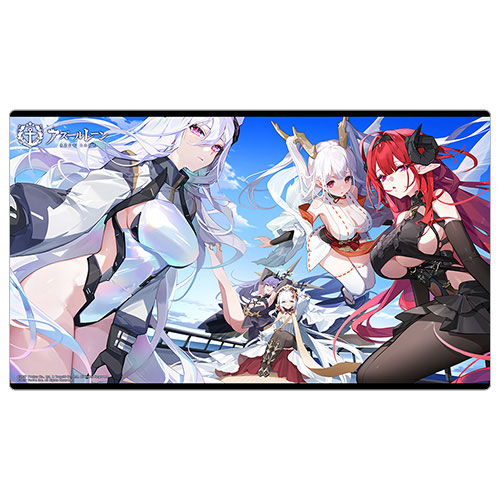 アズールレーン ラバーマット(キアサージ＆ヒンデンブルク＆フィリックス・シュルツ＆フランドル＆四万十)[キース]《在庫切れ》