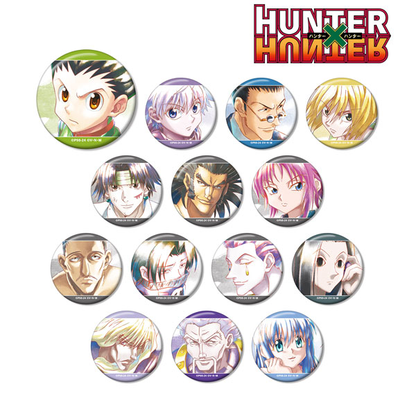 HUNTER×HUNTER トレーディング Ani-Art aqua label 缶バッジ 14個入り