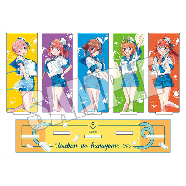 キャンペーン対象】【新品】 五等分の花嫁* アクリルスタンドプレート