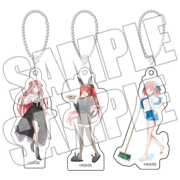 TVスペシャルアニメ「五等分の花嫁∽」 アクリルチャームセット〈FIVE Memories 二乃〉[アイオウプラス]《在庫切れ》
