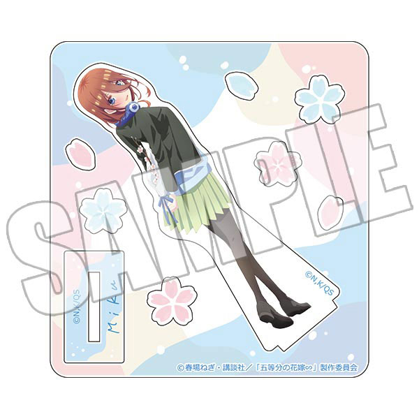TVスペシャルアニメ「五等分の花嫁∽」 カスタムアクリルスタンド〈FIVE Memories サクラサク！ 三玖〉[アイオウプラス]《在庫切れ》