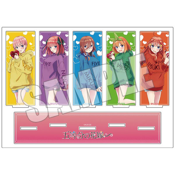 TVスペシャルアニメ「五等分の花嫁∽」 アクリルスタンドプレート 