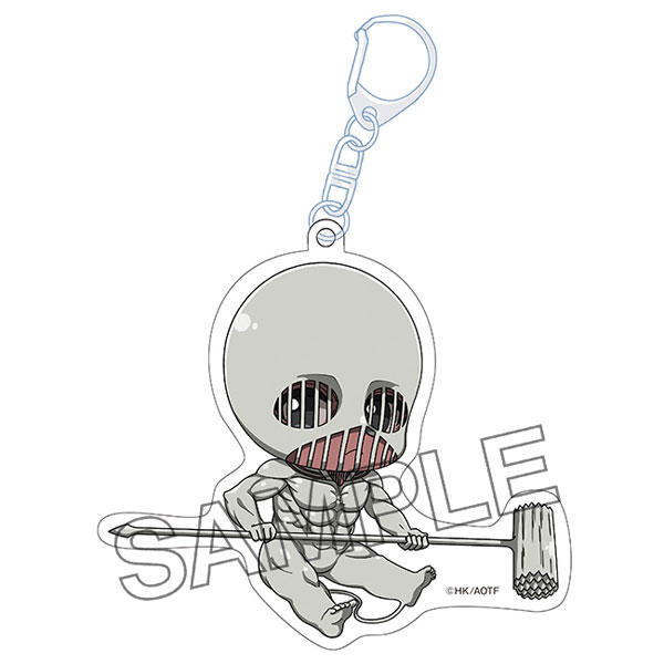 進撃の巨人 アクリルキーホルダー 6個セット 進撃の巨人』ルームウェアver. アクリルキーホルダー 全6種 B