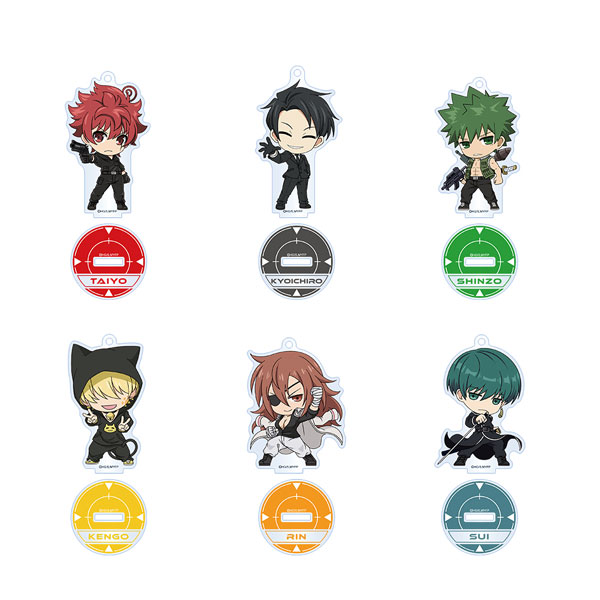 TVアニメ『夜桜さんちの大作戦』 デフォルメアクリルキーチェーン