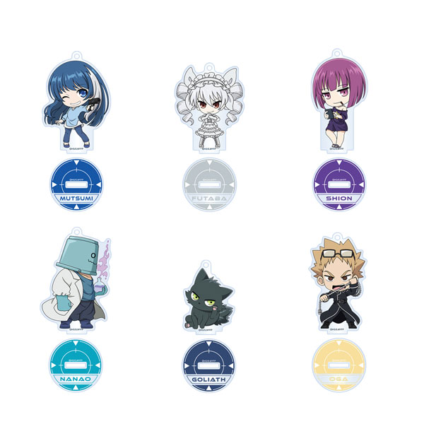 TVアニメ『夜桜さんちの大作戦』 デフォルメアクリルキーチェーンスタンド Vol.2 6個入りBOX[セガ]《在庫切れ》