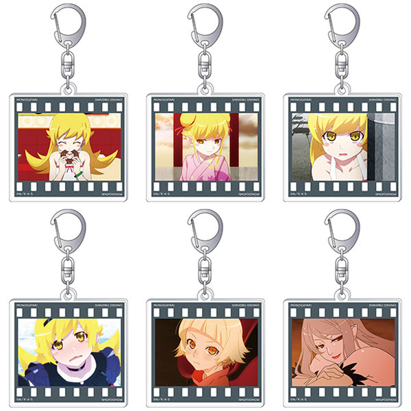 〈物語〉シリーズ アクリルキーホルダーコレクション 忍野忍 6個入りBOX[ムービック]《在庫切れ》