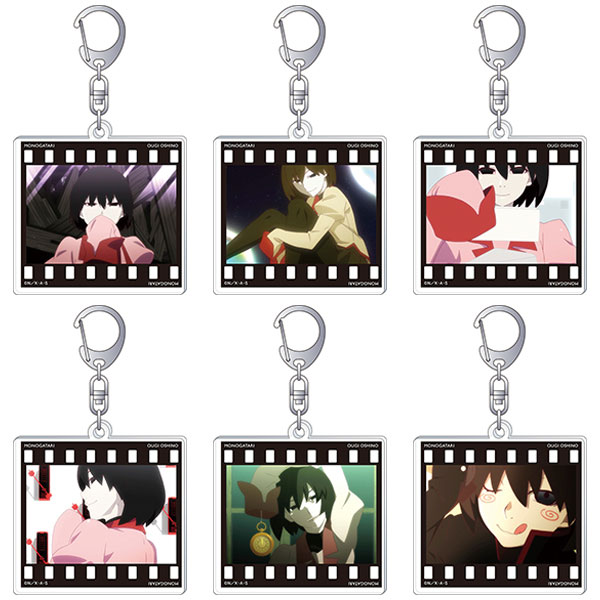 物語〉シリーズ アクリルキーホルダーコレクション 忍野扇 6個入りBOX