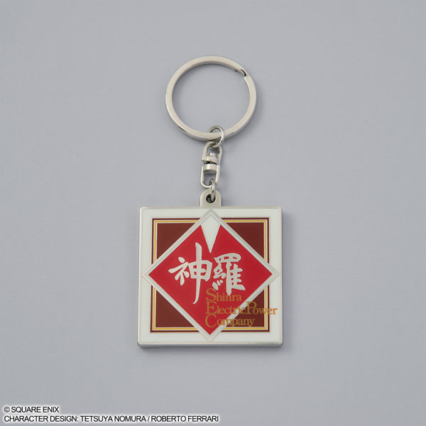 【中古】ファイナルファンタジーVII リバース メタルキーチェーン 神羅カンパニー[スクウェア・エニックス]