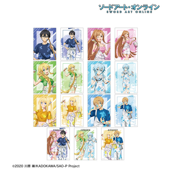 ソードアート・オンライン 描き下ろし ペイントスタイルver. トレーディングブロマイド 15個入りBOX[アルマビアンカ]《発売済・在庫品》