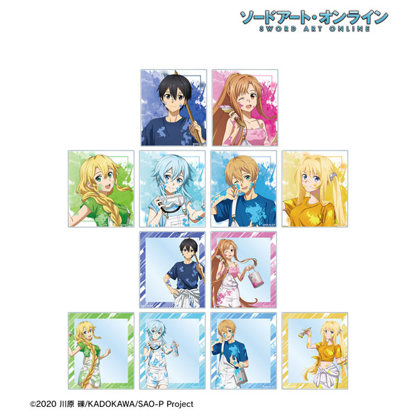 ソードアート・オンライン 描き下ろし ペイントスタイルver. トレーディングアクリルカード 12個入りBOX[アルマビアンカ]《発売済・在庫品》