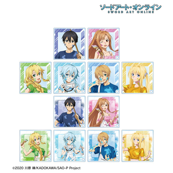 ソードアート・オンライン 描き下ろし ペイントスタイルver. トレーディングアクリルスタンドパネル 12個入りBOX[アルマビアンカ]《発売済・在庫品》