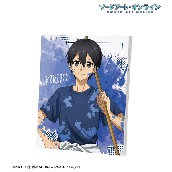 ソードアート・オンライン 描き下ろし キリト ペイントスタイルver. キャンバスボード[アルマビアンカ]《発売済・在庫品》