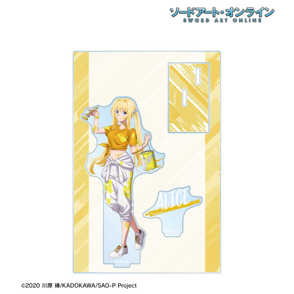 ソードアート・オンライン 描き下ろし アリス ペイントスタイルver. パーツ付きBIGアクリルスタンド[アルマビアンカ]《発売済・在庫品》