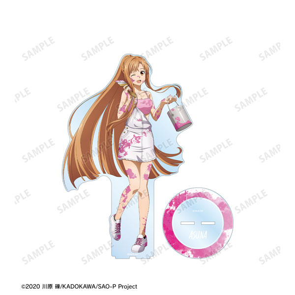 ソードアート・オンライン 描き下ろし アスナ ペイントスタイルver. 特大アクリルスタンド[アルマビアンカ]《発売済・在庫品》