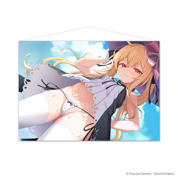 リトルウィッチノベタ B2タペストリー ノベタ (パンチラ)[希萌創意]《発売済・在庫品》