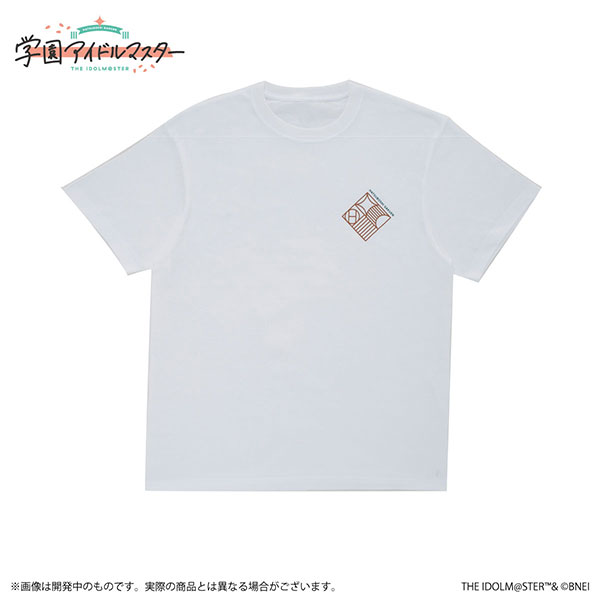 学園アイドルマスター 初星学園 公式Tシャツ(白) Mサイズ[バンダイナムコ]