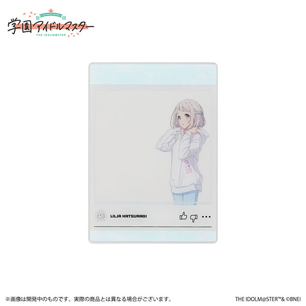 学園アイドルマスター 公式クリアカード 葛城リーリヤ B[バンダイナムコ]