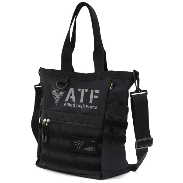 勇気爆発バーンブレイバーン 多国籍任務部隊(ATF) ファンクショナルトートバッグ/BLACK[コスパ]