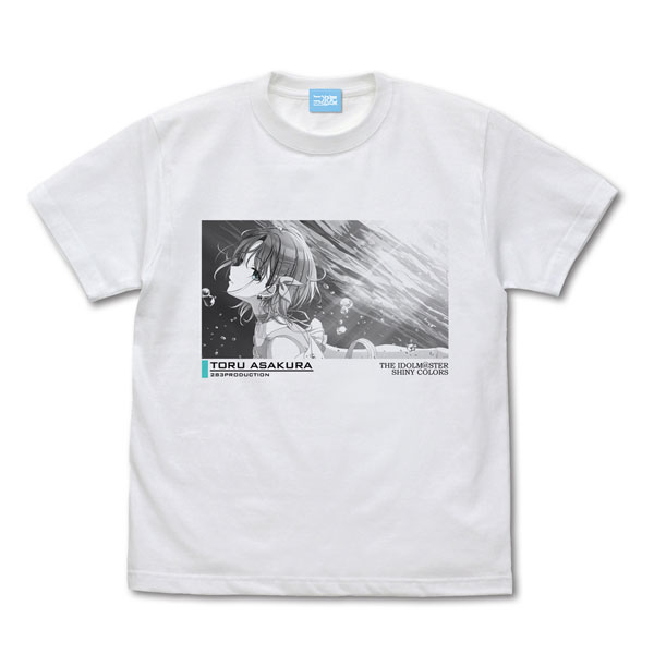 アイドルマスター シャイニーカラーズ [10個、光] 浅倉透 Tシャツ/WHITE-S[コスパ]