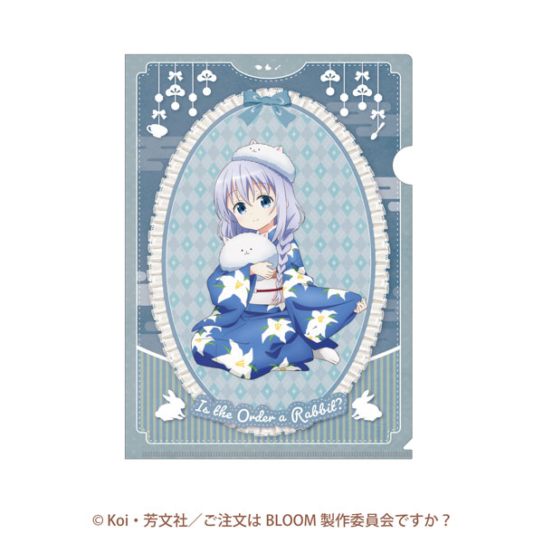 ご注文はうさぎですか？BLOOM クリアファイル（チノ）[TOKYOGETS]