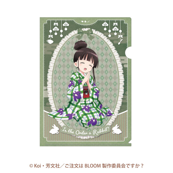 ご注文はうさぎですか？BLOOM クリアファイル（千夜）[TOKYOGETS]《０７月予約》