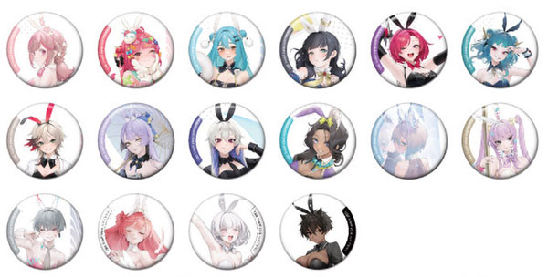缶バッジ『おひBUNNY』展 お久しぶり ルミナシス/ふつうのJK 16 缶バッジ『おひBUNNY』展 お久しぶり ルミナシス/ふつうのJK 16