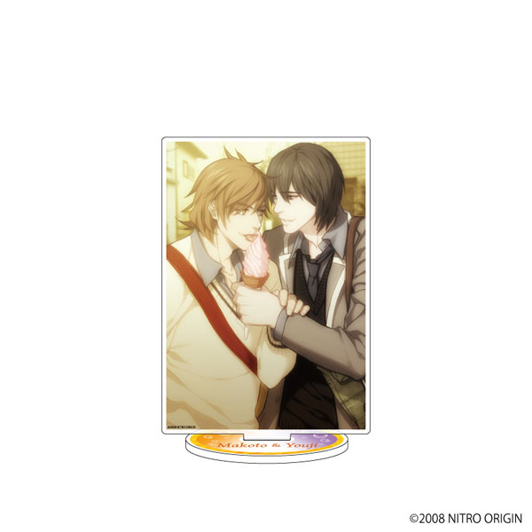 アクリルスタンド「sweet pool」02/三田睦＆崎山蓉司(公式イラスト)[A3
